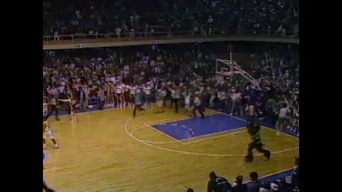 March 1, 1987 - Marshall Defeats Davidson in OT to Win Southern Conference Hoops Tournament