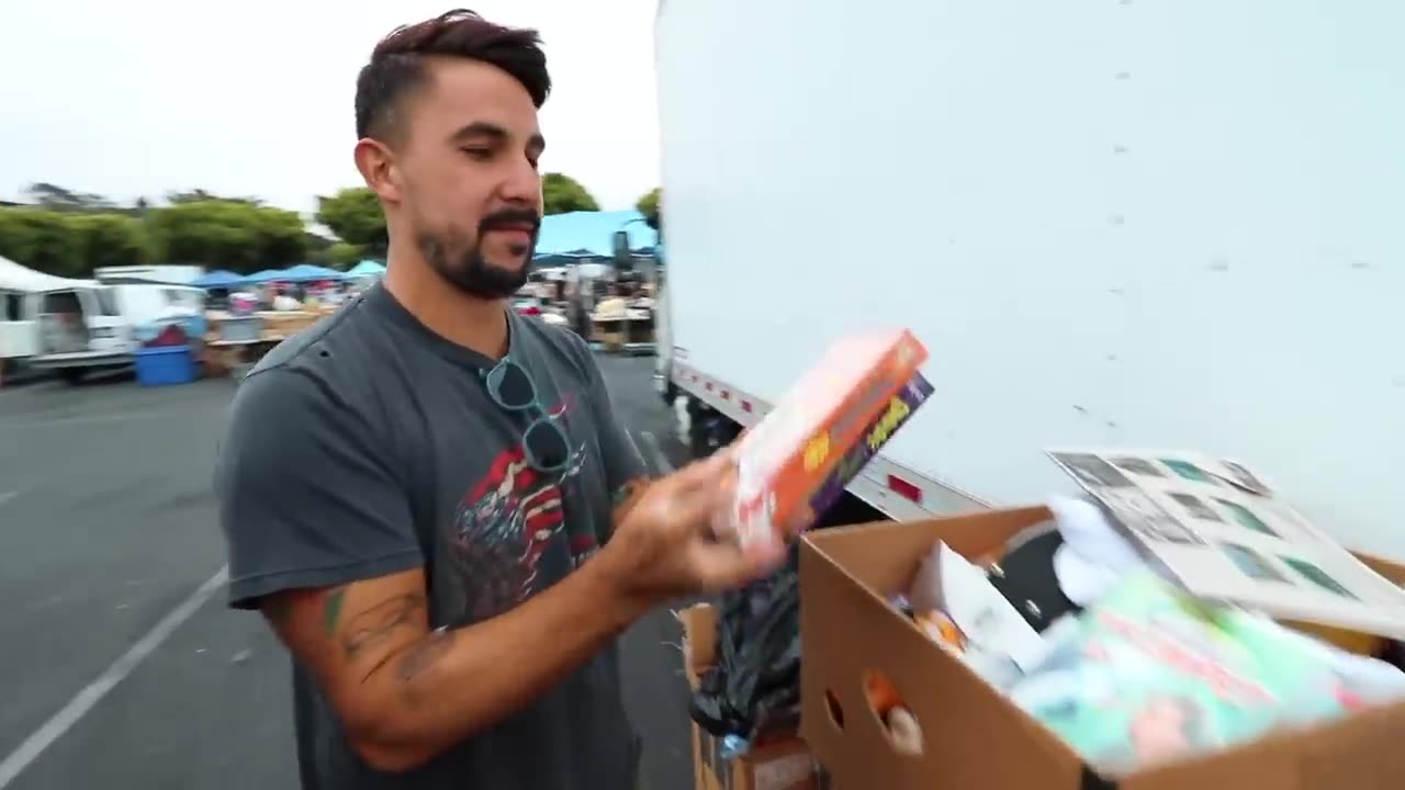 He gave me THE LOOK and I knew he found it..