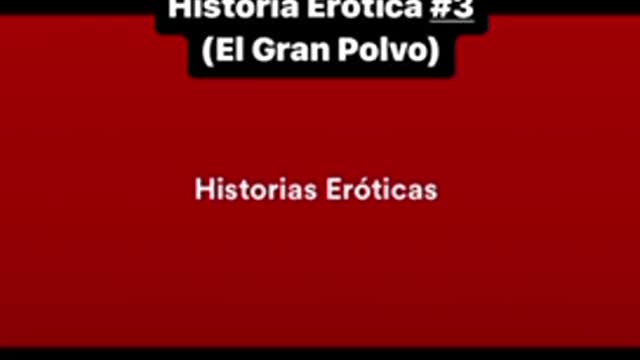 Historia #3 (El gran polvo)