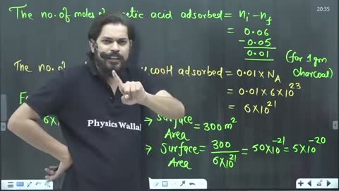 Lakshya NEET Batch PW Surface Chemistry Lecture 05