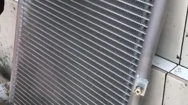 How come the radiator cleaned out is so dirty?