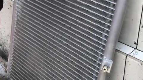 How come the radiator cleaned out is so dirty?