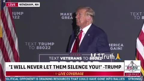 Trump - We Will Destroy the Deep State - It Didn’t Look Like it, But We Got Rid of A lot