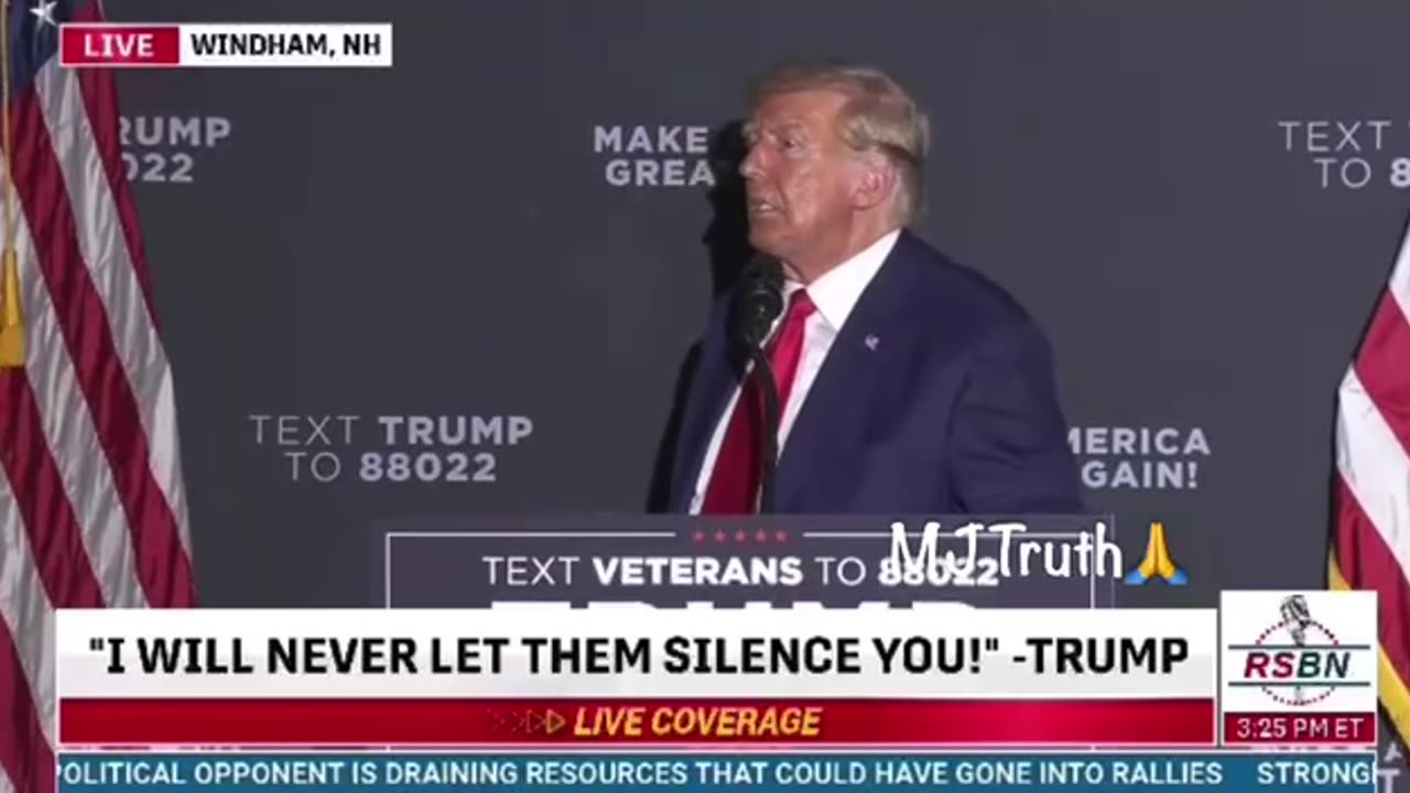 Trump - We Will Destroy the Deep State - It Didn’t Look Like it, But We Got Rid of A lot
