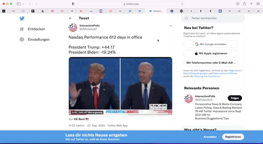 Operation Nordstream: Ließ Biden die Pipelines sprengen?