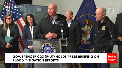 Utah Gov. Spencer Cox Details Flood Mitigation Efforts