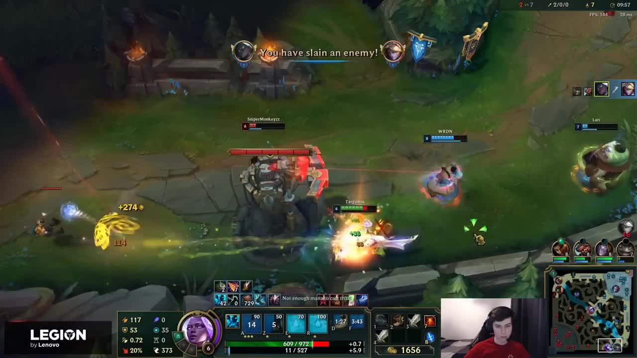 Thebausffs - Perfect Level Up...LoL Daily Moments Ep 1832