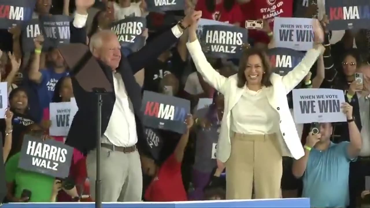 There's "cringe," then there's whatever Kamala and Walz are