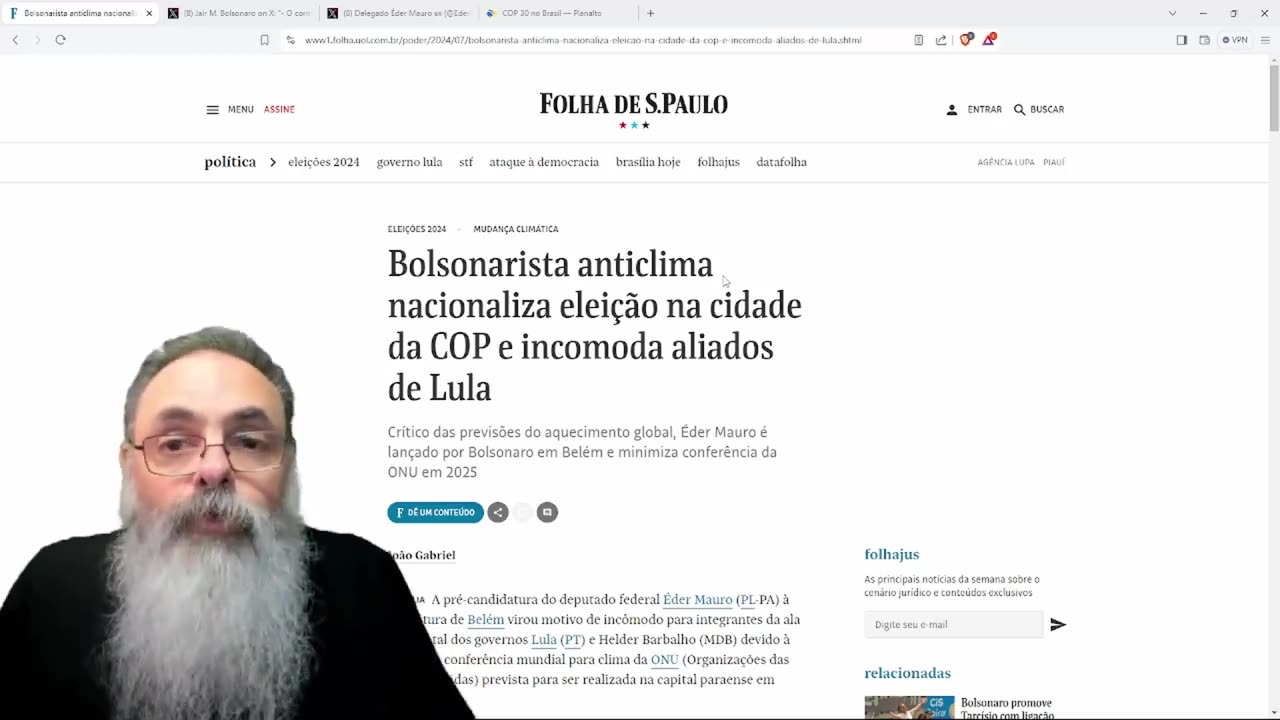 EDER MAURO é o CANDIDATO de BOLSONARO para a PREFEITURA de BELÉM: PRA FAZER a ESQUERDA CHORAR na COP30