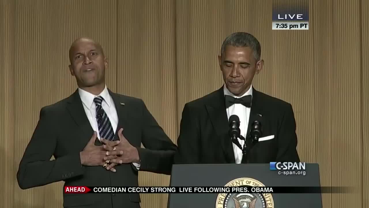 CLIP: President Obama's Anger Translator (C-SPAN)