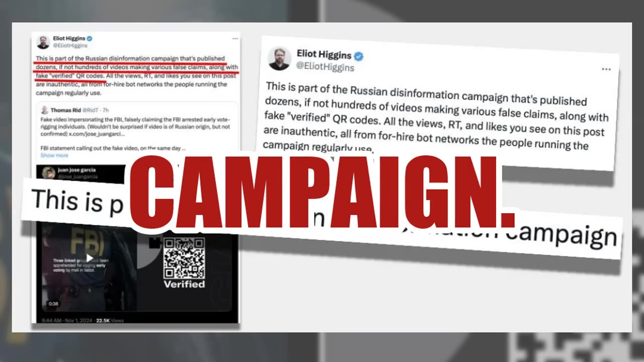 Fact Check: FAKE FBI Video Announced Arrests Of Mail-In Ballot Fraud Groups -- More From Russia