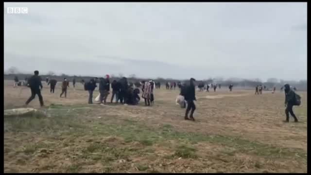 BBC News "Clashes on the Turkey/Greece border"