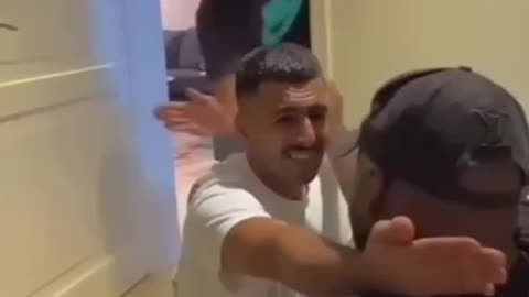 Slap prank