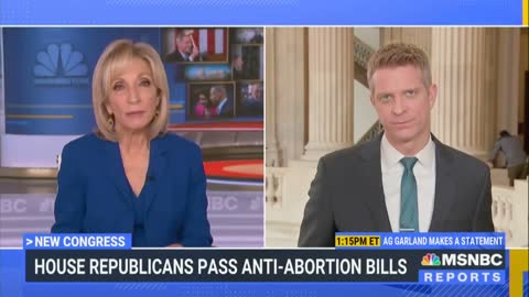 MSNBC Host FREAKS OUT After Reporter Uses The Term "Pro-Life"