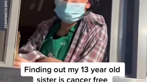 Finding Out Sister Is Cancer Free