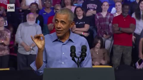 Watch Obama's closing message to voters in Philadelphia