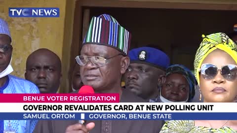 Governor Ortom Welcomes New PDP Members