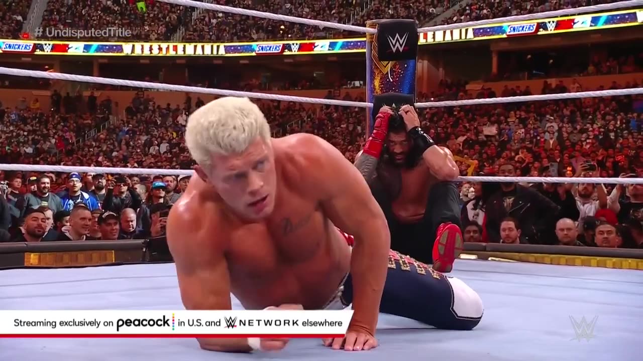 Wwe roman reigns vs cody Rhodes
