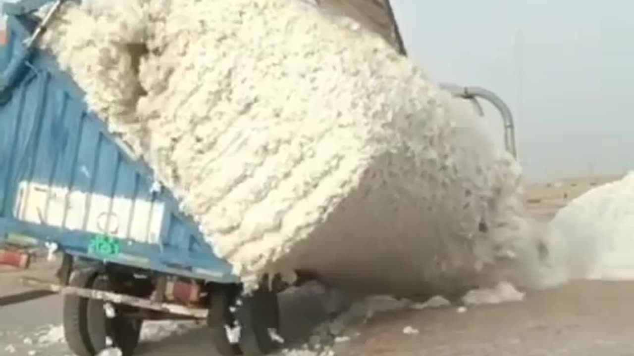 Onloading a cotton