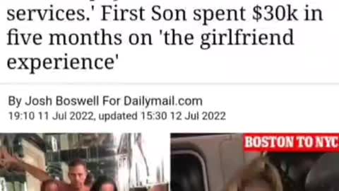 Hunter Biden and His Escorts, Daddy Jo Helped Finance