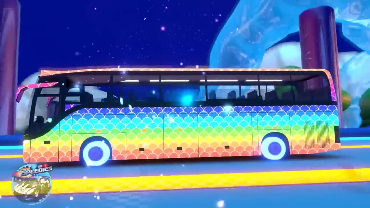 All Aboard! The Bus Song for Kids with Wheels On The Bus by Speedies