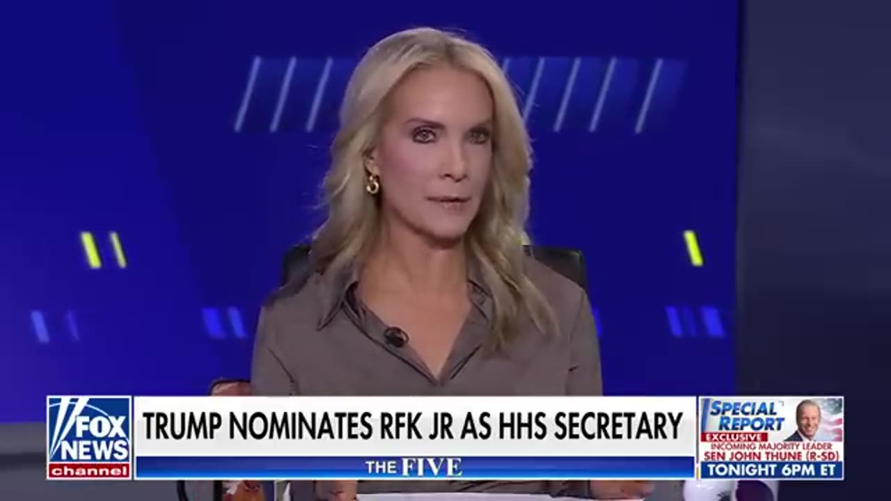 'The Five' reacts to Trump choosing RFK, Jr to be HHS secretary