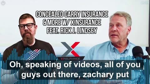 Concealed Carry Insurance & More w/ XINSURANCE feat. Rick J. Lindsey | SOTG 1179