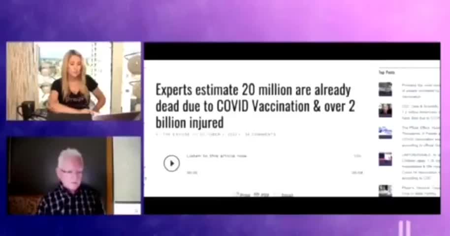 20 Million Dead from Vax Shots