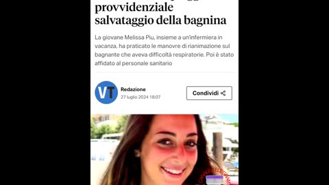 Malori improvvisi dal 27 al 29 luglio 2024.