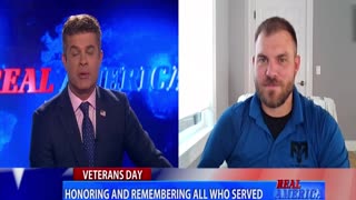 Real America 'Honoring And Remembering All Who Served' Dan Ball W/ Travis Mills