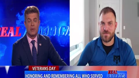 Real America 'Honoring And Remembering All Who Served' Dan Ball W/ Travis Mills