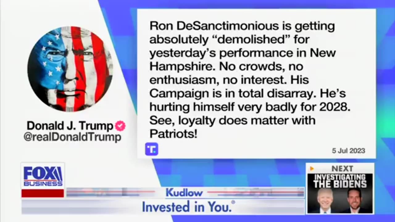 Mark Simone on Ron DeSanctimonious