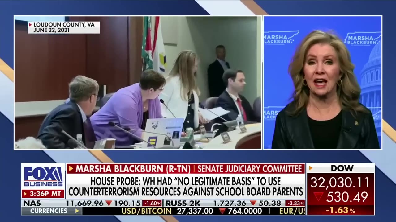 Democrats are pushing 'harassment' against parents: Marsha Blackburn