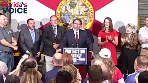 DeSantis calling out the LYING poisonous dwarf Anthony Fauci.