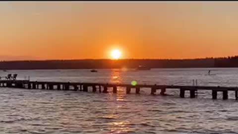 Lake Washington in summer...