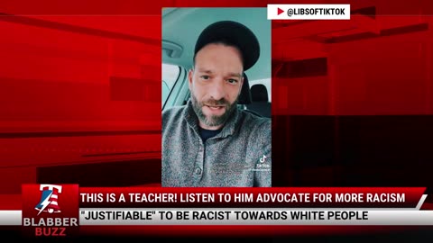 This Is A Teacher! Listen To Him Advocate For More Racism