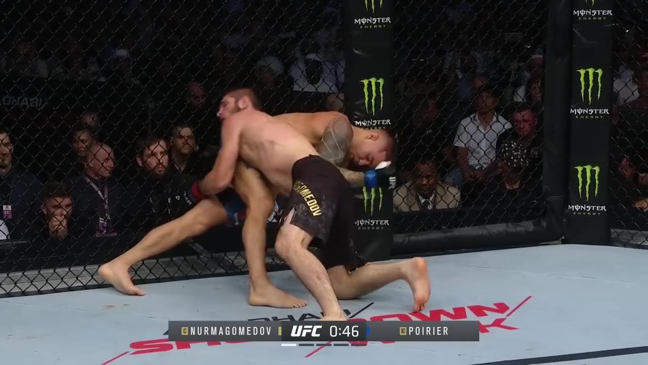 Khabib vs. Poirier Fight Highlights