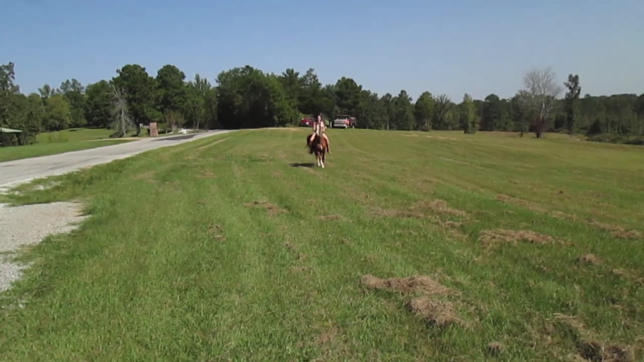 I love horseback riding!