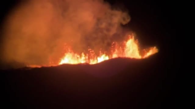 New video captures the lava flow from Mauna Loa