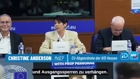 Christine Anderson EU MEP - Their House of Cards is Tumbling Down - Das Kartenhaus stürzt ein