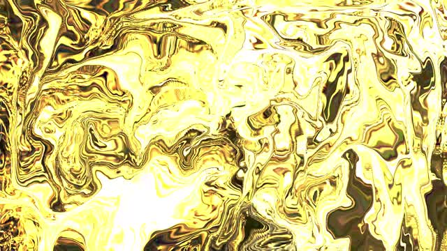 Liquid Gold Art Liquid Motion