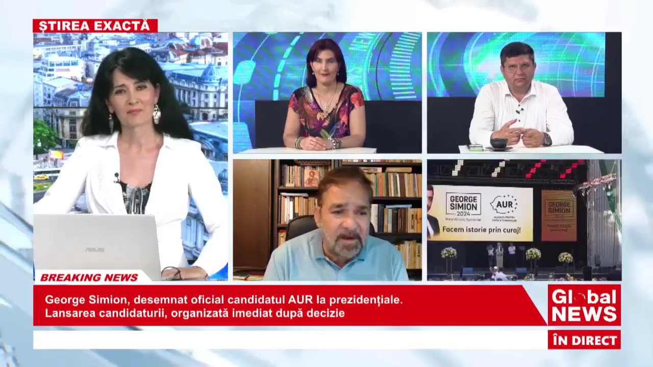 Știrea exactă (Global News România; 17.06.2024)