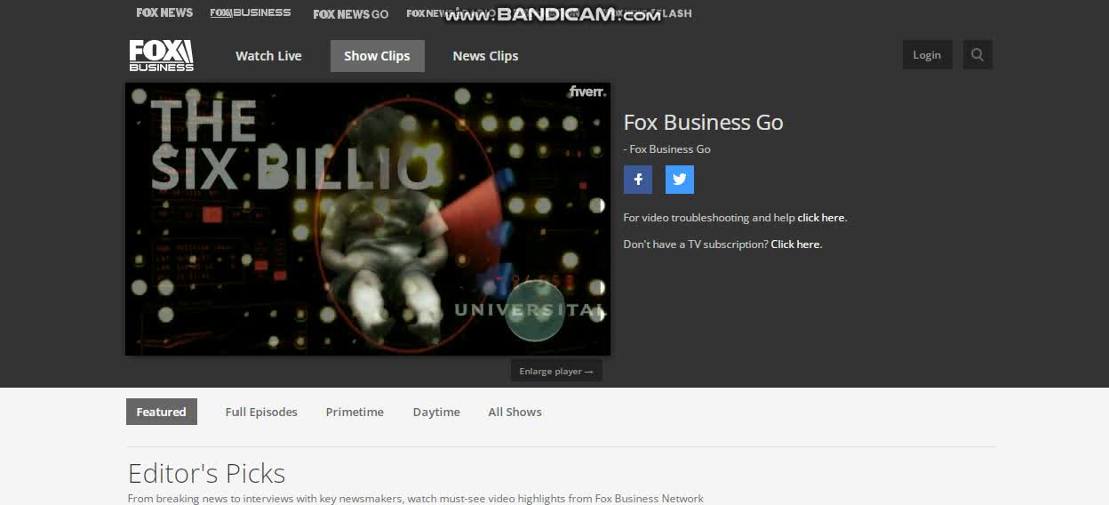 What, I'm on Fox Live Stream Too ?
