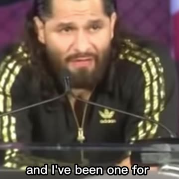 Jorge Masvidal on Donald Trump