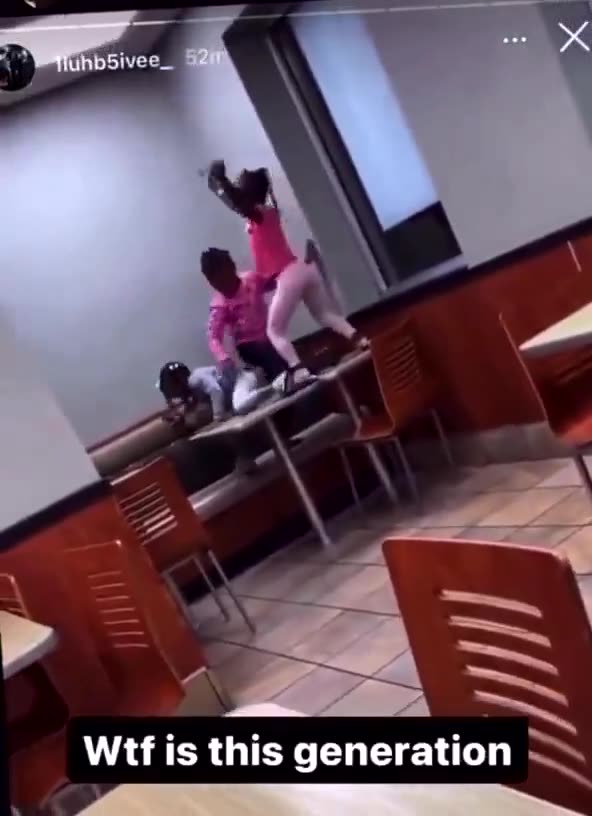 Disgusting Nigorilla behavior