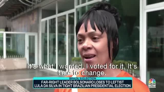 Leftist Lula da Silva Wins Tight Brazilian Presidential Election