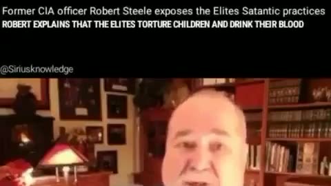 Former C.I.A Officer Exposes Adrenochrome Users