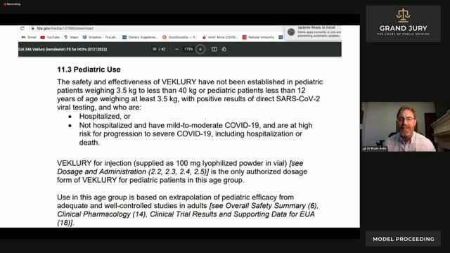 Grand Jury - Day 3 - Covid19 vaccines alternative Trial - 14.02.2022