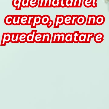 "Temed a Dios, no al Hombre" Mateo 10:28.#shorts #short #youtubeshorts #ytshorts #youtube #ytshort