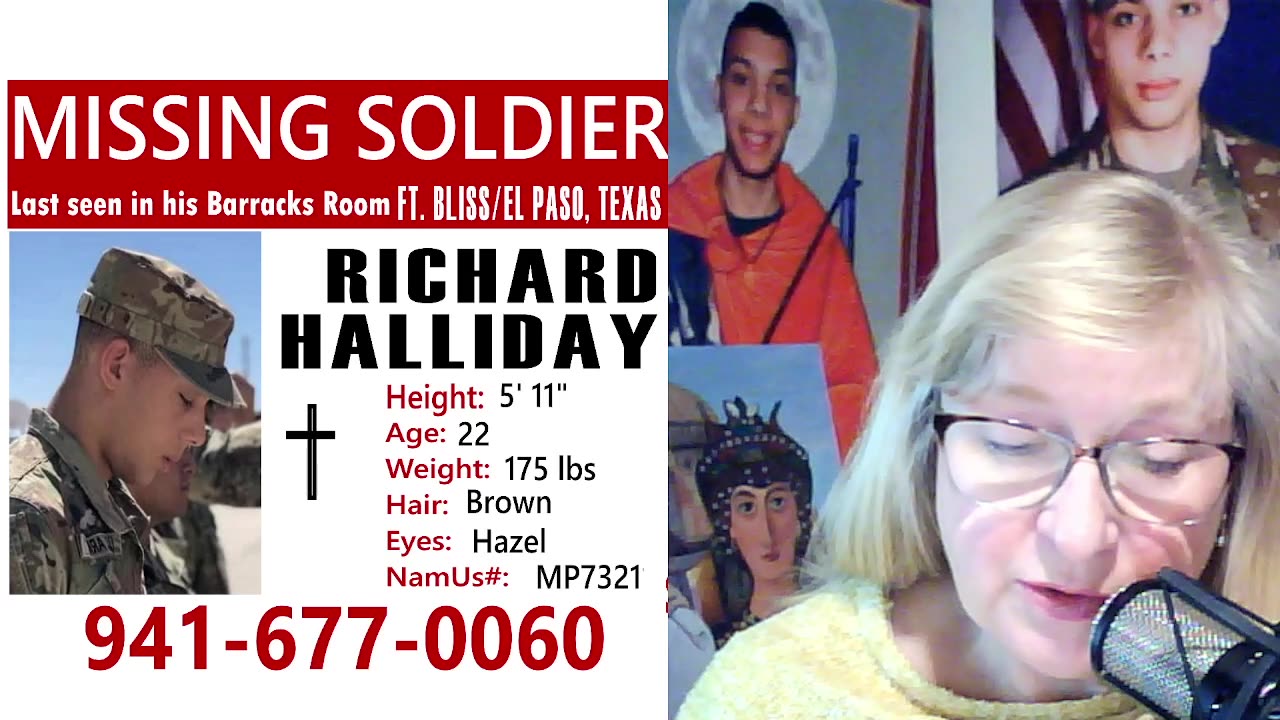 Day 1291 - Murdered Richard Halliday - Patrick Crusius, Chris Grant, Glendon Oakley Jr.